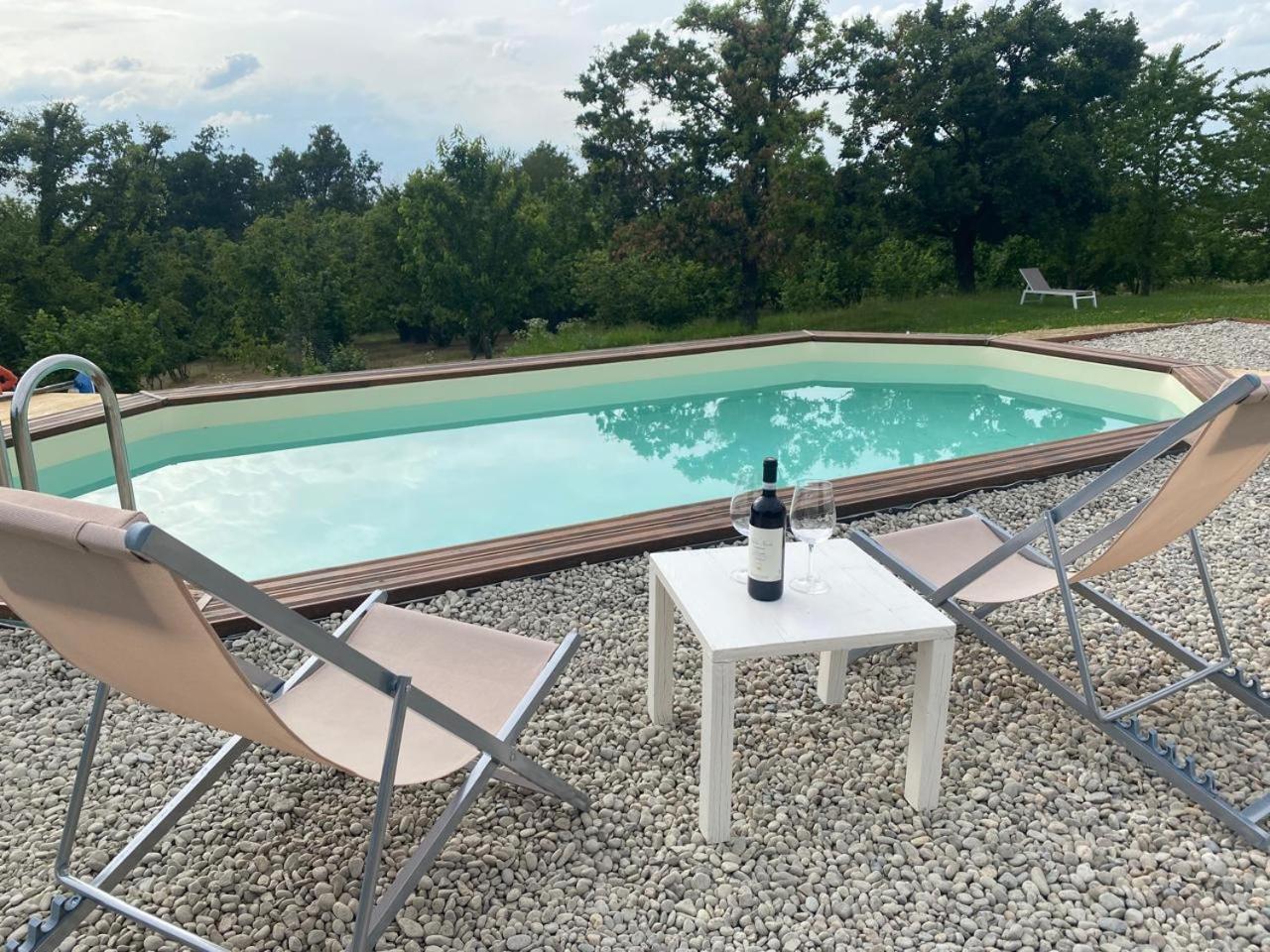 La Casa Di Roby-1 Appartamento La Morra Con Piscina Eksteriør bilde